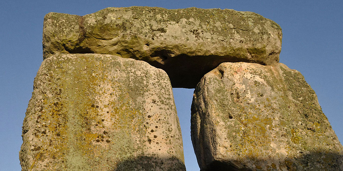 Stonehenge : sommet d’un trilithe